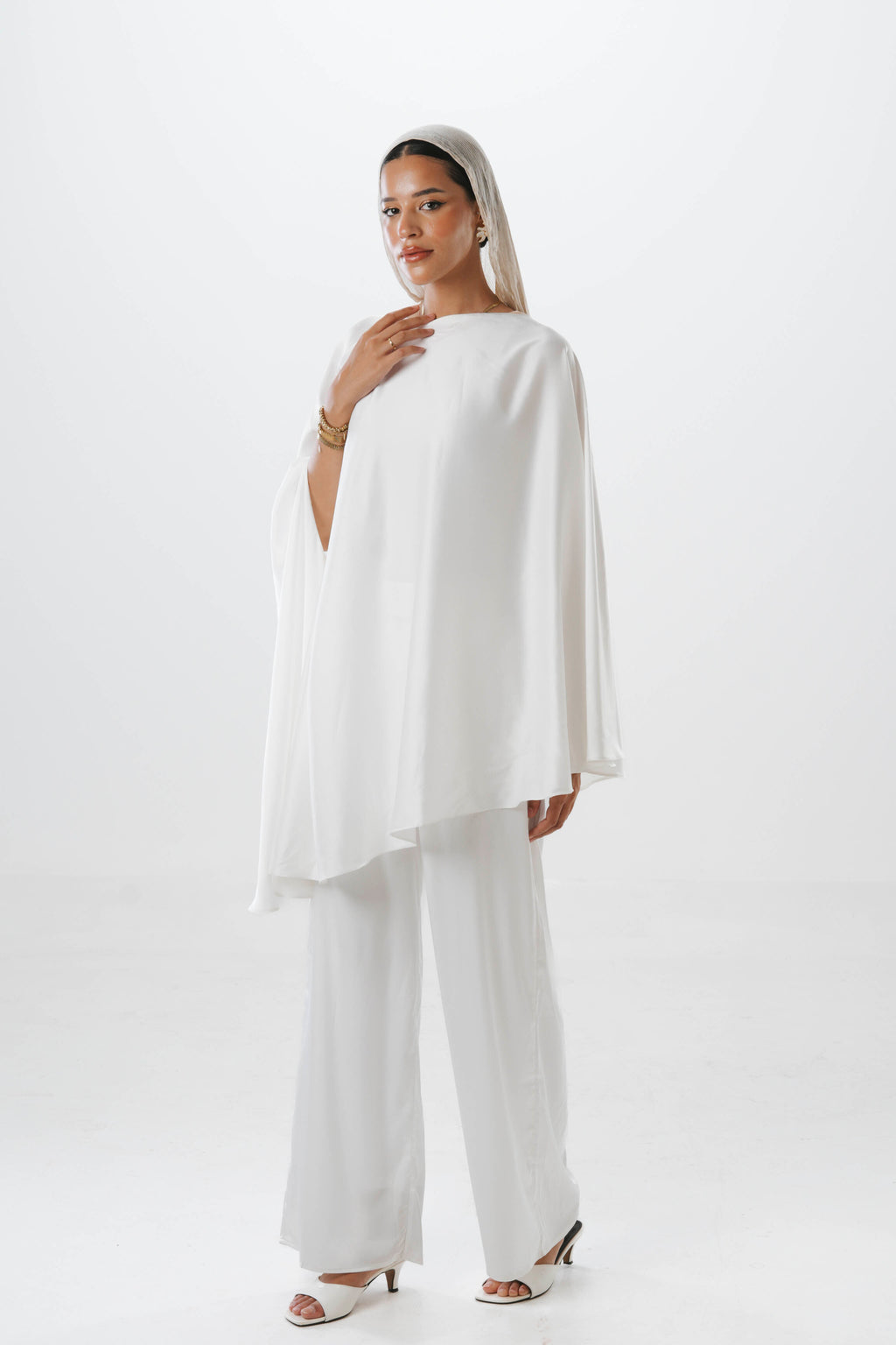 Fosoul Flow Silk Satin Set