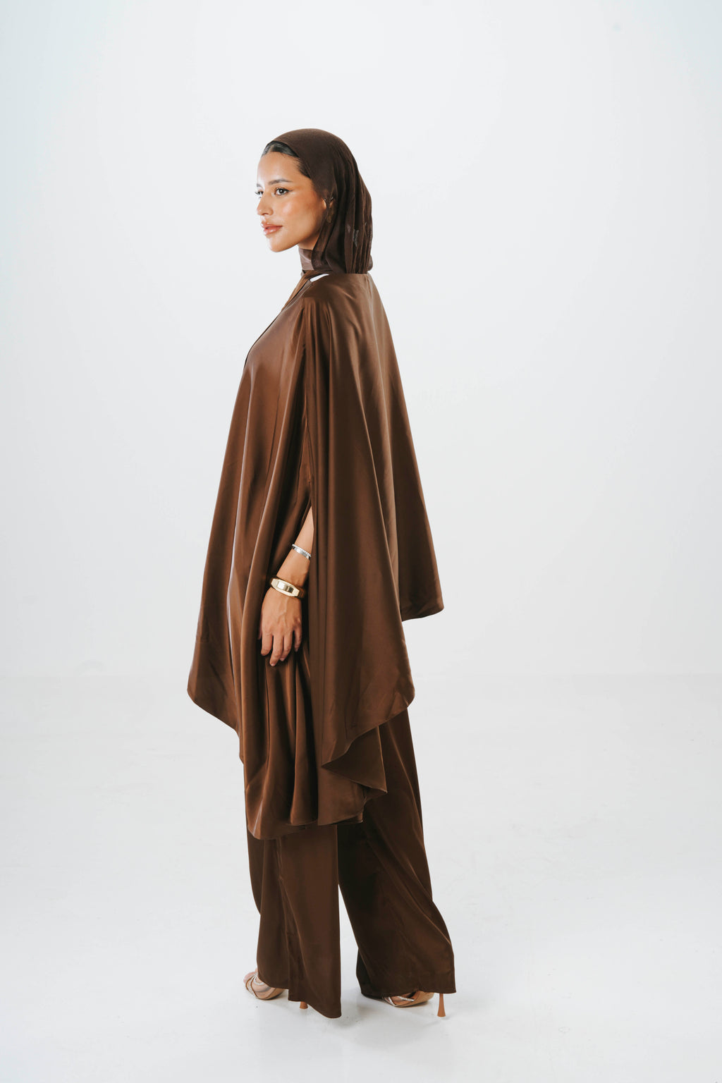 Fosoul Flow Silk Satin Set