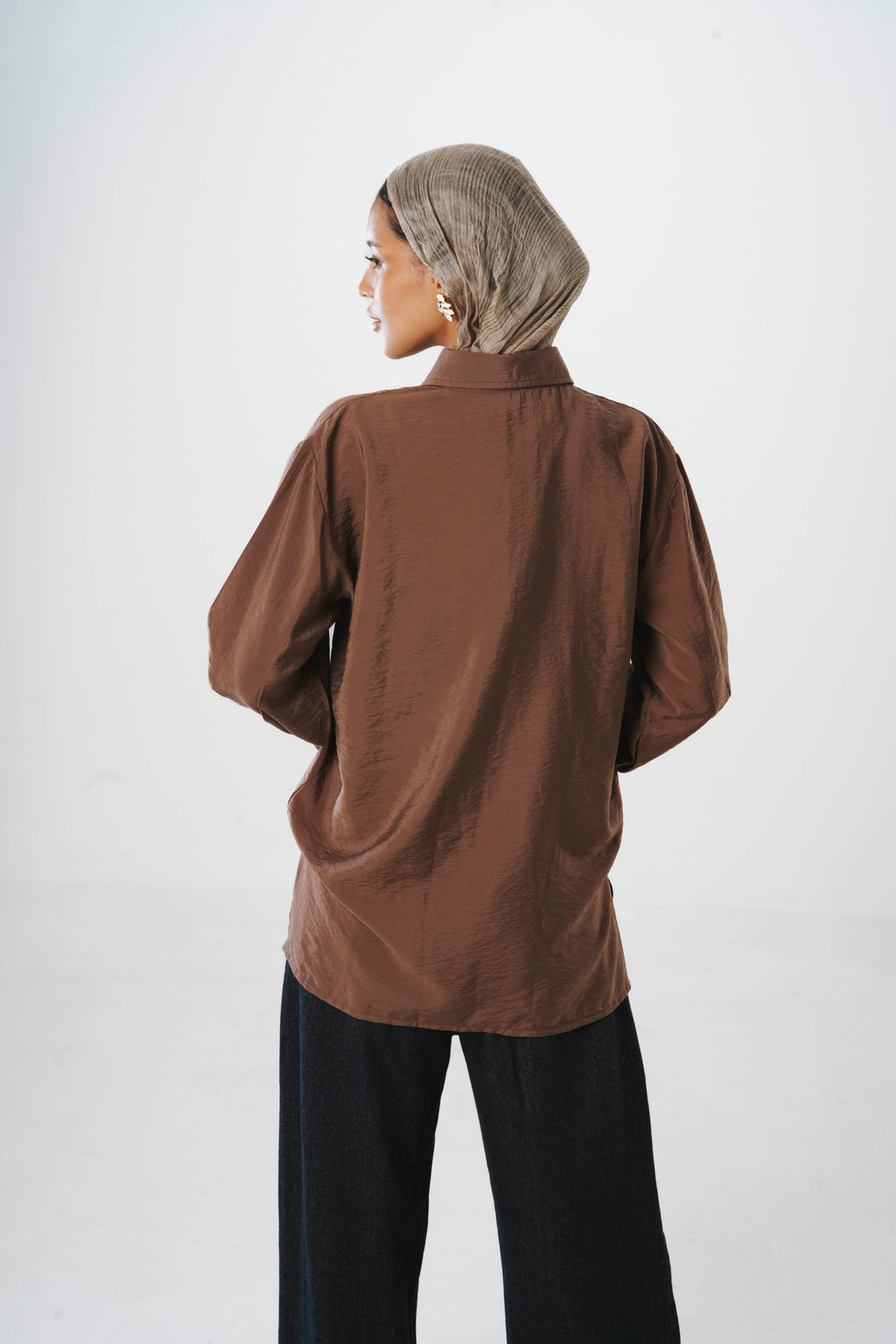 Fosoul Sheer Brown shirt