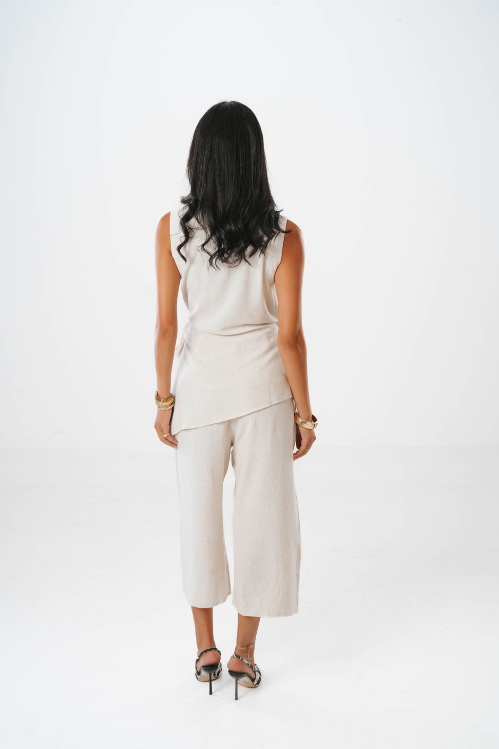 Fosoul Asymmetric Linen set