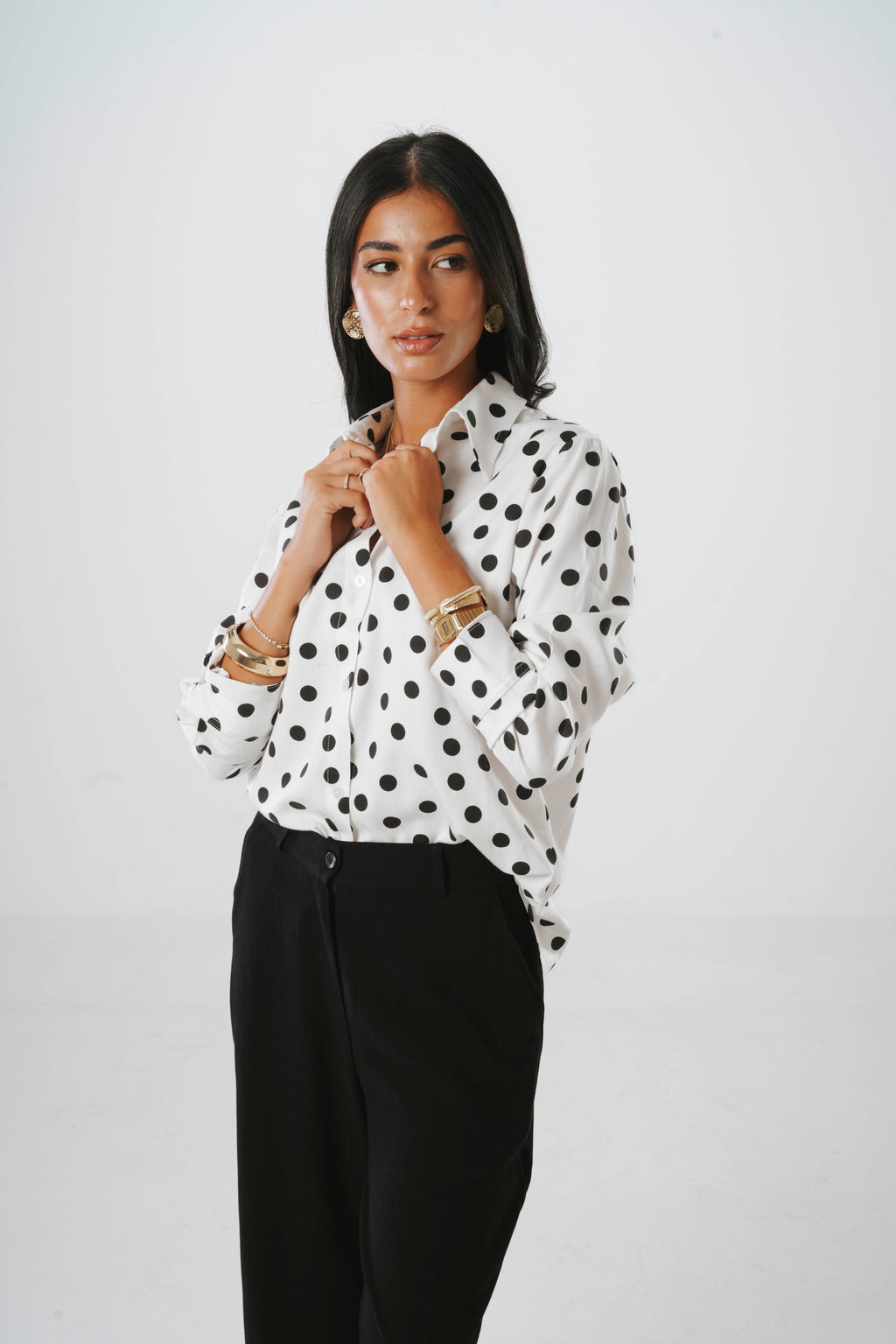 The Darling Dot Blouse