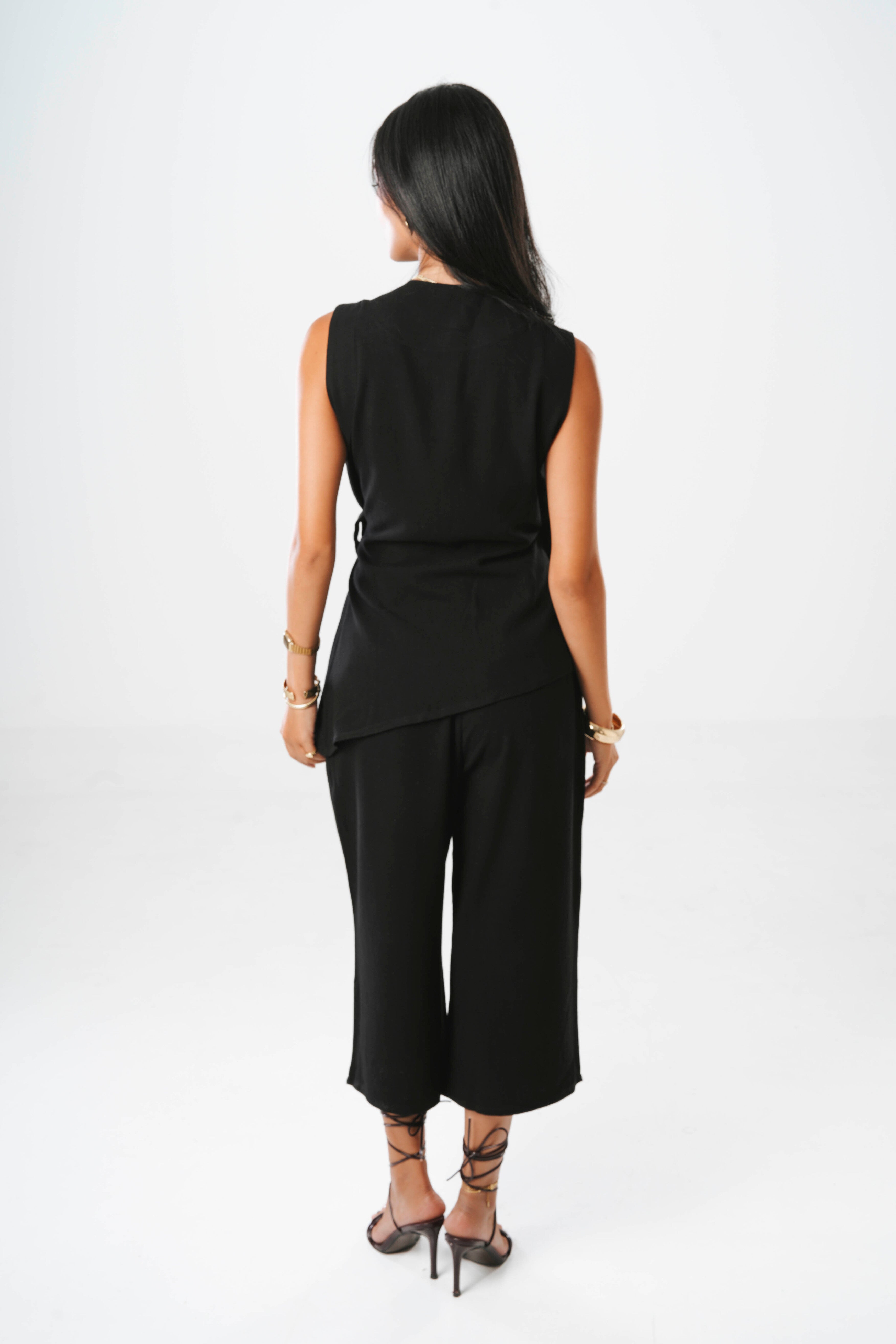 Fosoul Asymmetric Linen set