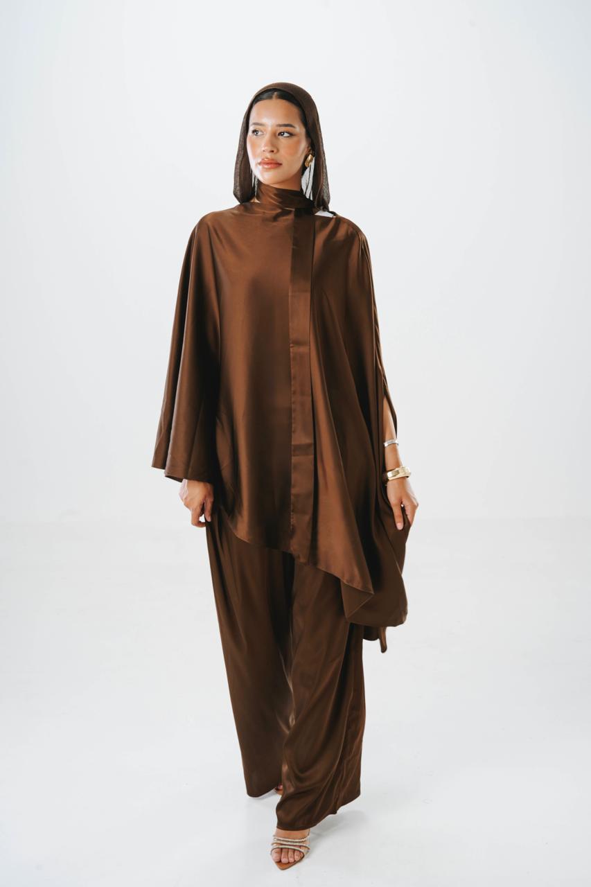 Fosoul Flow Silk Satin Set